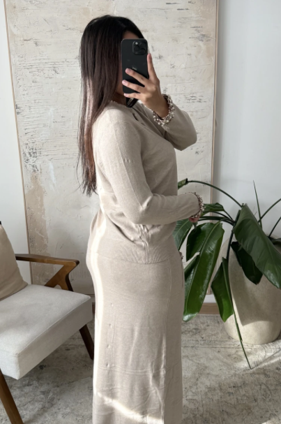 Amina set beige