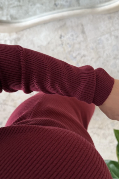 Jasmin set burgundy